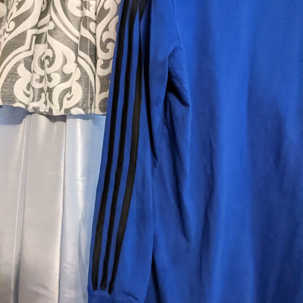 Adidas Big Boys Crew Neck Long Sleeve Graphic T-Shirt Size Large (14/16) - Picture 5 of 8